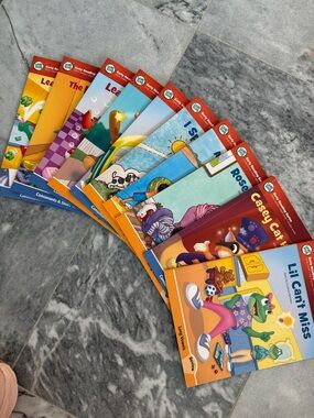 Leap reader Lil' Can't Miss Early Readers - Colorful Children's Workbooks (Set)